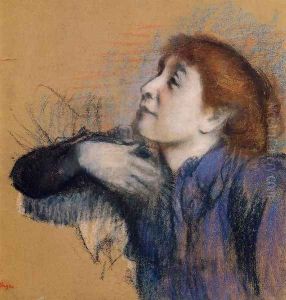 Bust of a Woman by Edgar Degas