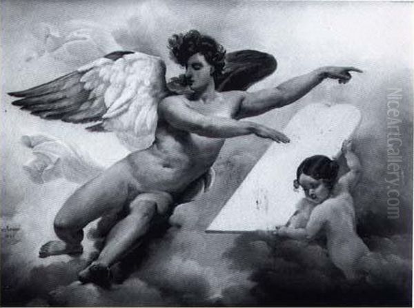 La Sagesse Divine Donnant Des Lois Aux Rois Et Aux
Legislateurs - view 1