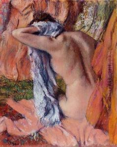 After the Bath VII by Edgar Degas
