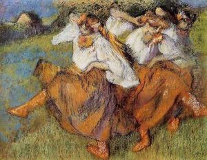 Russian Dancers by Edgar Degas
