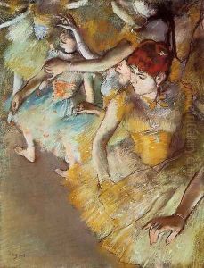 Ballet Dancers on the Stage
