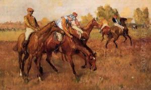 Before the Race IV by Edgar Degas