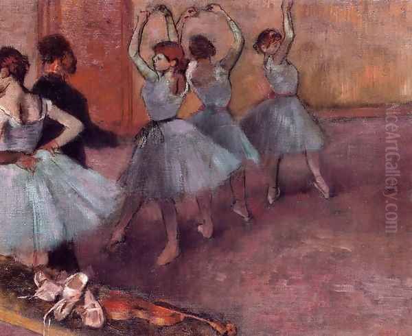 Dancers in Light Blue - view 1