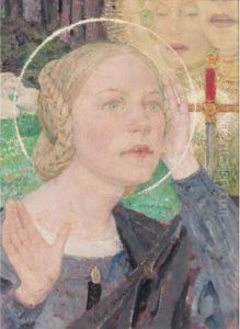 St Joan Of Arc Praying