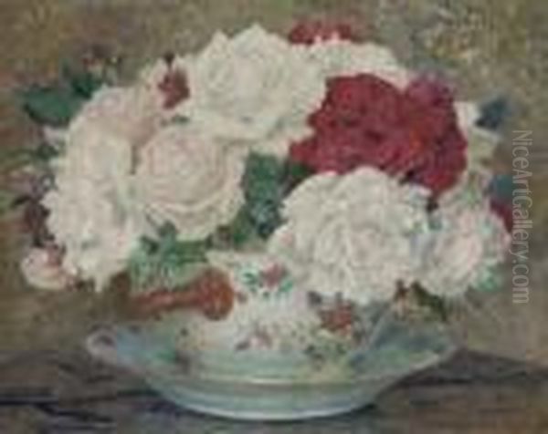 Roses Dans Une Vase - view 1