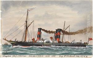 A Collection Of Twenty One Ship Portrait