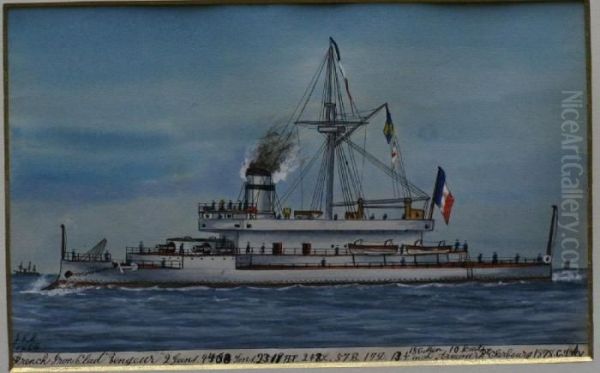 French Iron Clad Vengeur - view 1