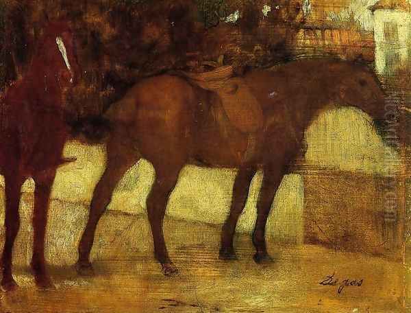 Study of Horses - view 1