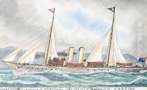 "lancashire Witch", Together With Twenty-four Other Ship Portraits