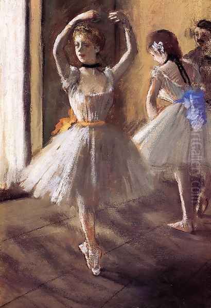 Two Dancers in the Studio I - view 1
