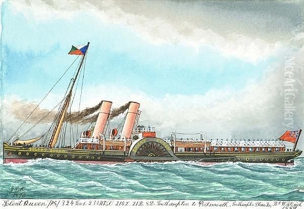 The 'solent Queen' And A Set Of 6 Others - view 1