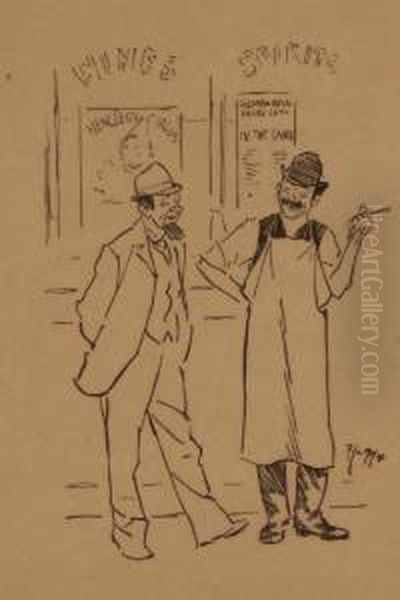 "a Chat In The Street - view 1