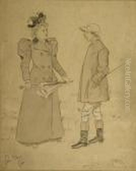 Jockey And Owner - view 1