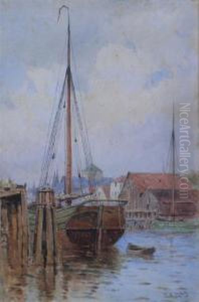 Continental Harbour Scene - view 1