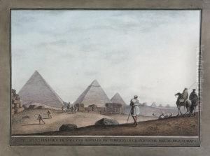 La Terza Piramide Di Giza Con La
Seconda In Piu Basso Piano, E Le Tre Piccole, Che Due Variano Di Forma by Luigi Mayer