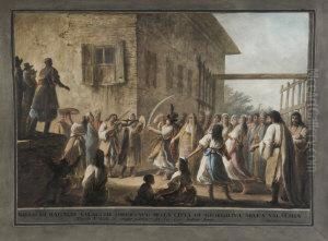 Ballo Di Ragazze Valacche Osservato Nella Citta Di Giorsiova Ballo Di Ragazze Valacche Osservato Nella Citta Di Giorsiova