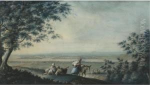 View Of Constantinople Taken From Bulgurlu Above Scutari