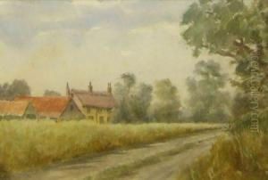 Norfolk Country Cottage by William Edward Mayes