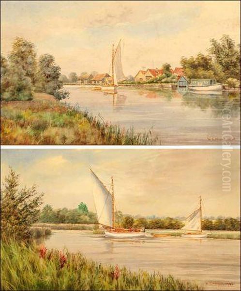Yachts On The Norfolk Broads - view 1