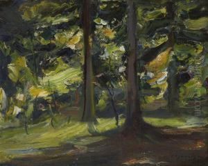 Waldlandschaft by Max Mayrshofer