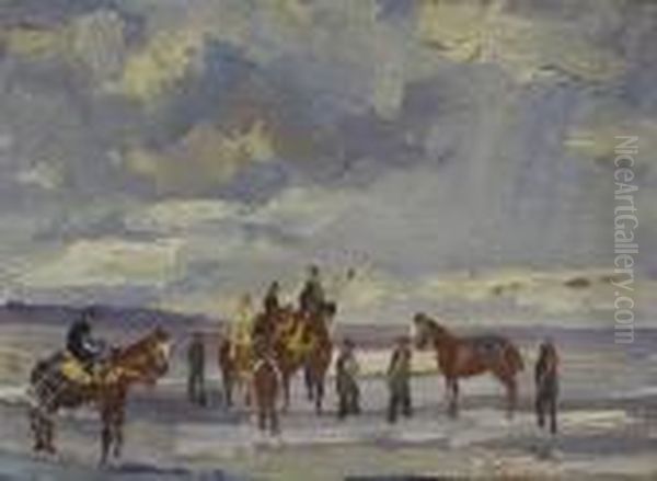 Reiter Am Strand - view 1