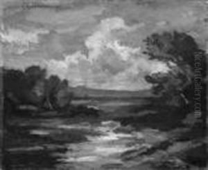 Landschaft by Max Mayrshofer