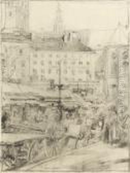 Viktualienmarkt In
Munchen. - view 1