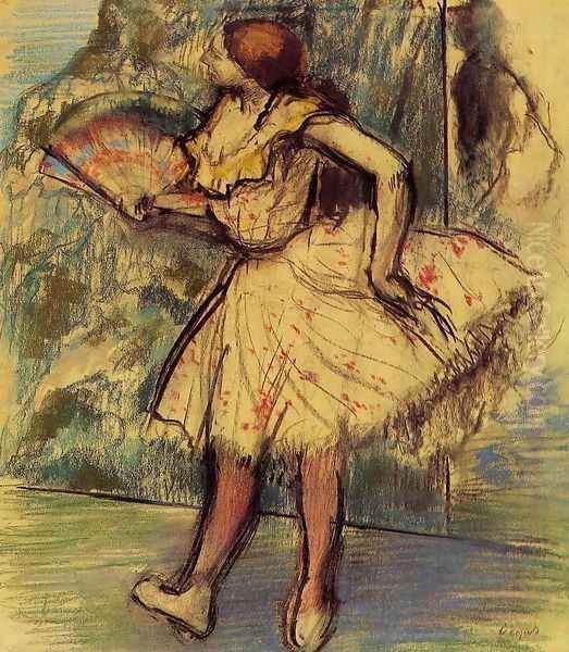 Dancer with a Fan II - view 1