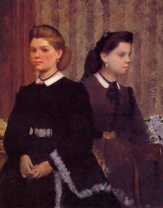 Giovanna and Giulia Bellelli by Edgar Degas