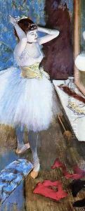 Dancer in Her Dressing Room I by Edgar Degas