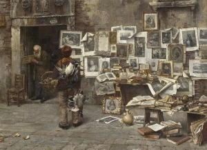 Das Antiquariat. by Emo Mazzetti