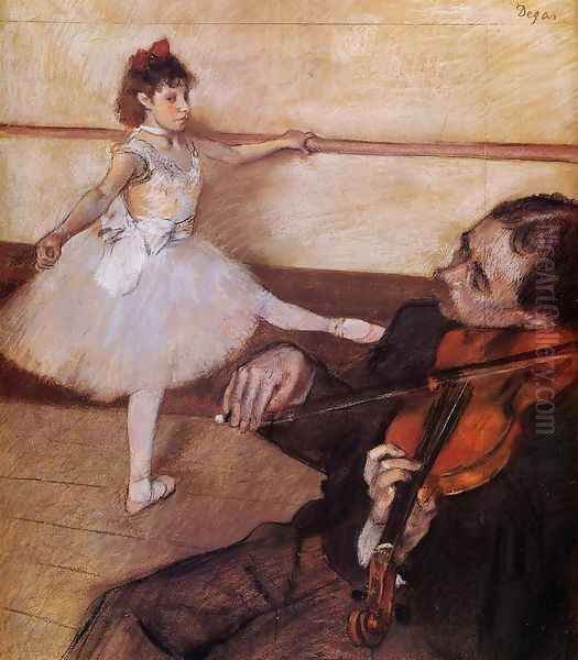 The Dance Lesson, c.1879 - view 1