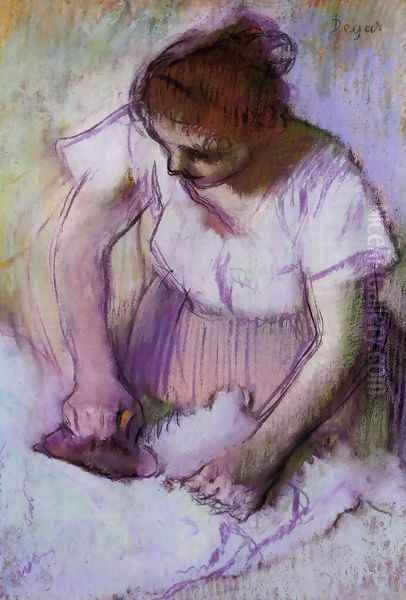 Woman Ironing IV - view 1