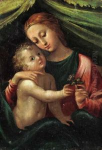 The Madonna And Child by Girolamo Mazzola Bedoli
