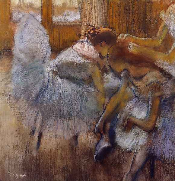 Dancers Relaxing - view 1