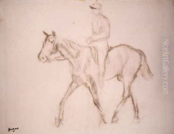 Horse and Jockey - view 1