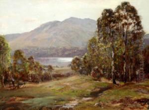 Rsa Ben Venue, Signed Oil On Canvas, 46x61cm by Walter McAdam