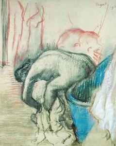 After the Bath, 1903 by Edgar Degas
