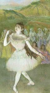 Pink Dancer by Edgar Degas