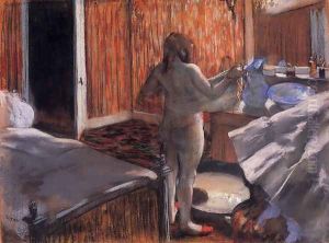 Woman at Her Toilette