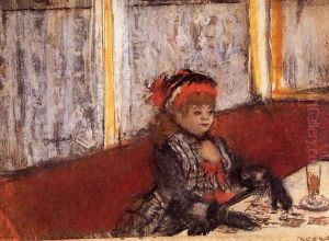 Woman in a Cafe