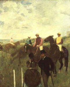 Before the Races by Edgar Degas