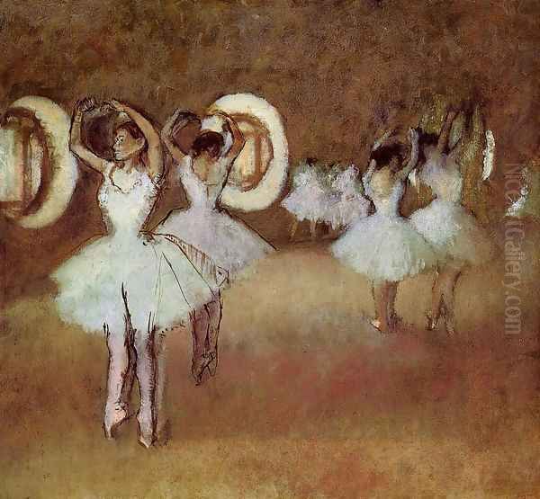 Dance Rehearsal in theStudio of the Opera - view 1
