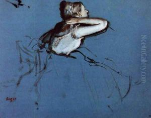 Seated Dancer in Profile