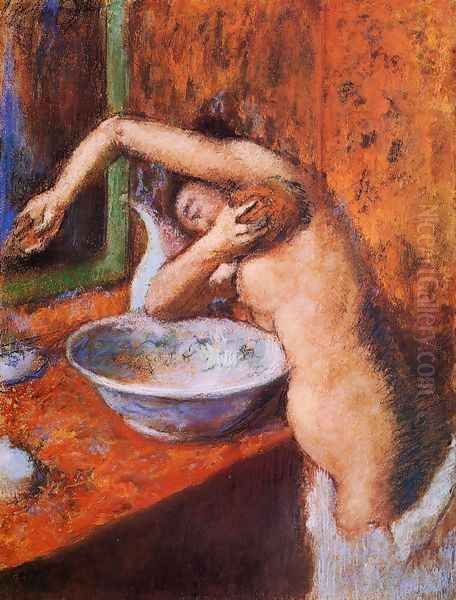 Woman Washing Herself I - view 1