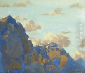Indian Pueblo, New Mexico by Francis John Mccomas