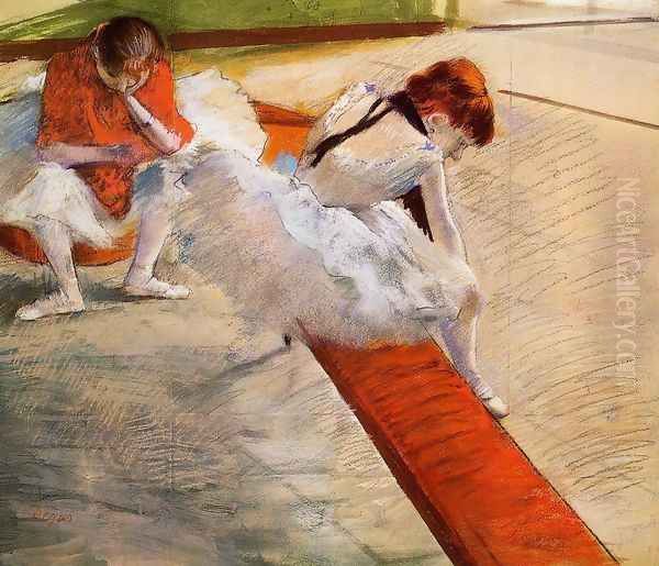 Dancers Resting - view 1