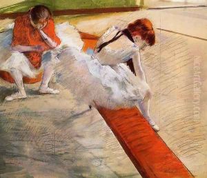 Dancers Resting by Edgar Degas
