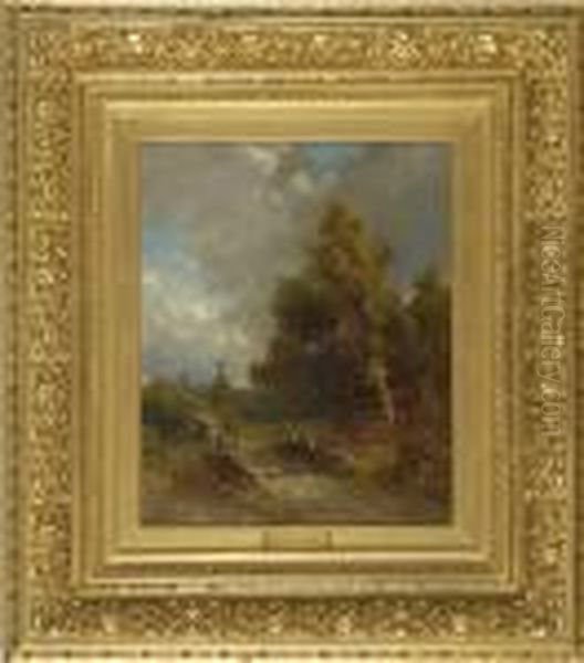 Landscape With Stone Bridge - view 1