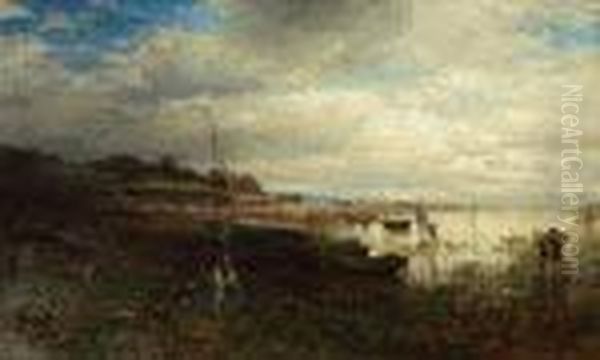 Harvesting Shellfish - view 1